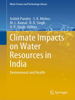 cover image of Climate Impacts on Water Resources in India
